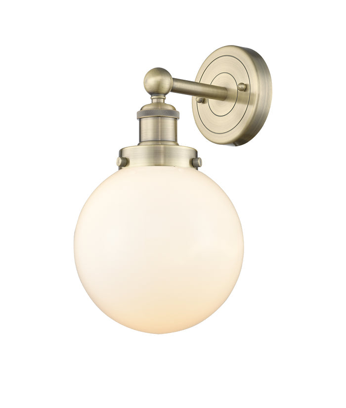Edison Sconce Cast Brass Steel Glass