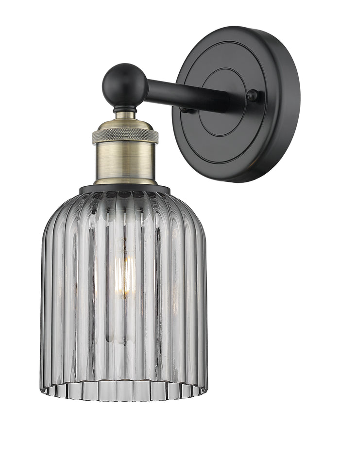 Black Antique Brass / Light Smoke