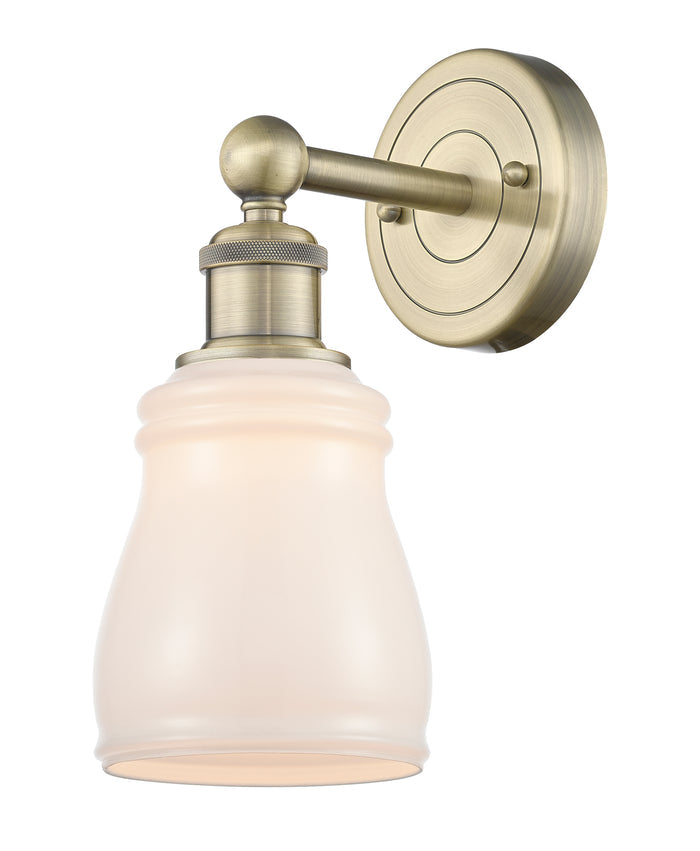 Edison Sconce Cast Brass Steel Glass