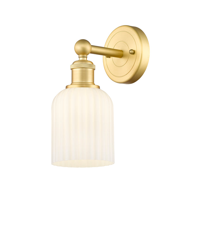 Satin Gold / Gloss White