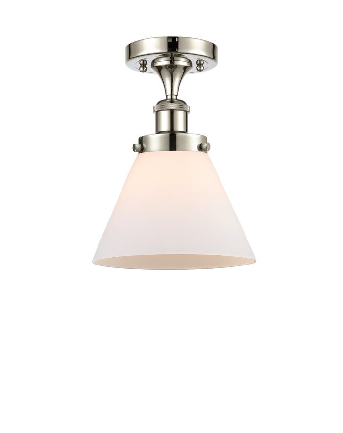 Polished Nickel / Matte White