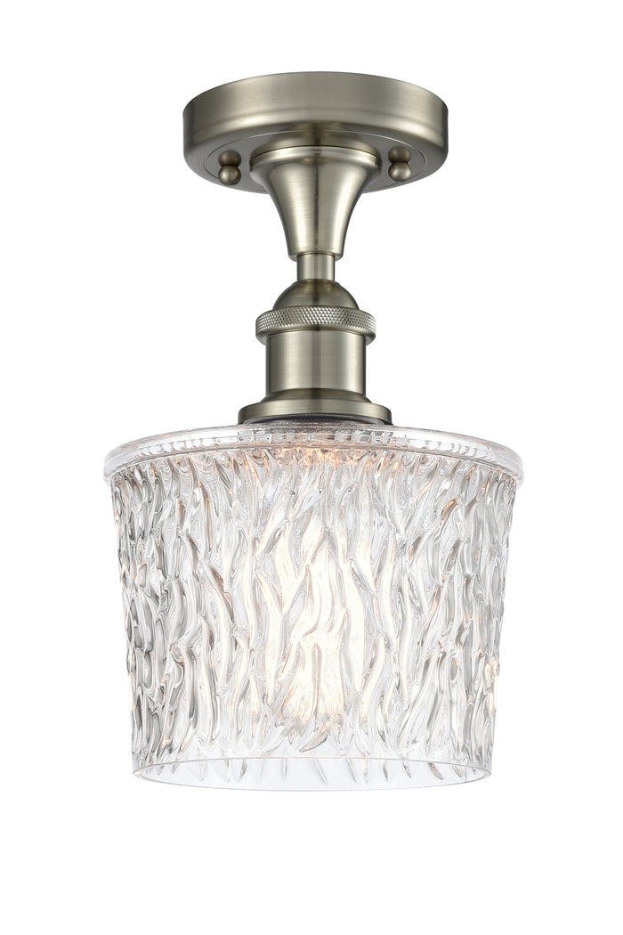 Brushed Satin Nickel / Clear