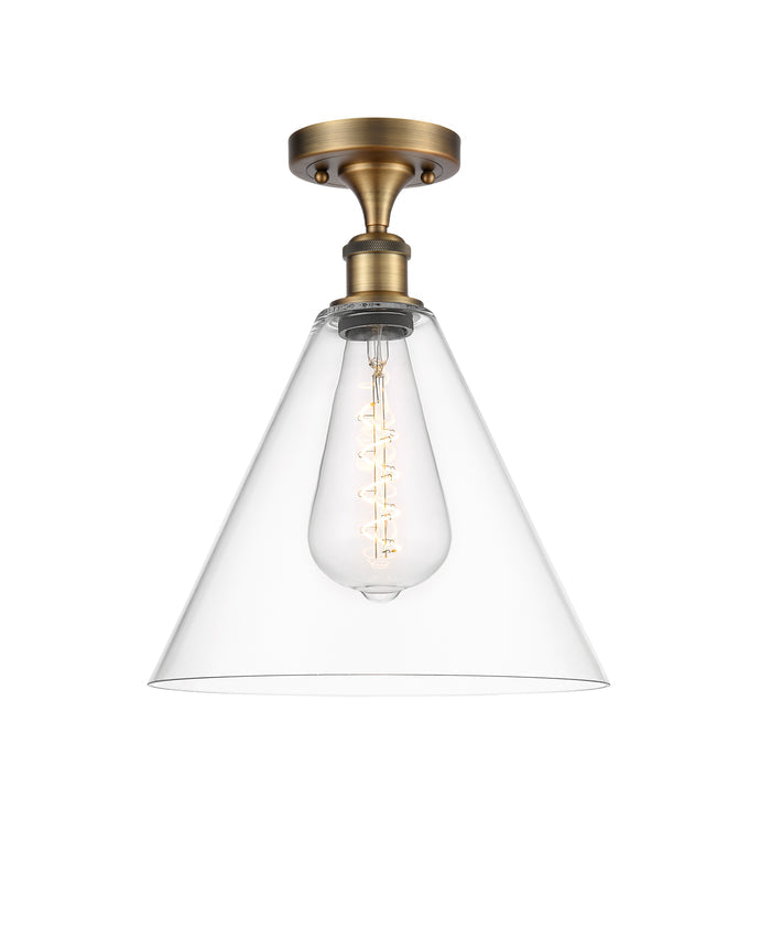 Brushed Brass / Clear