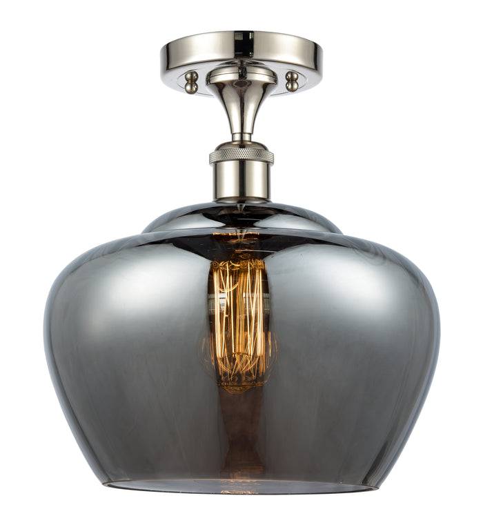 Polished Nickel / Light Smoke