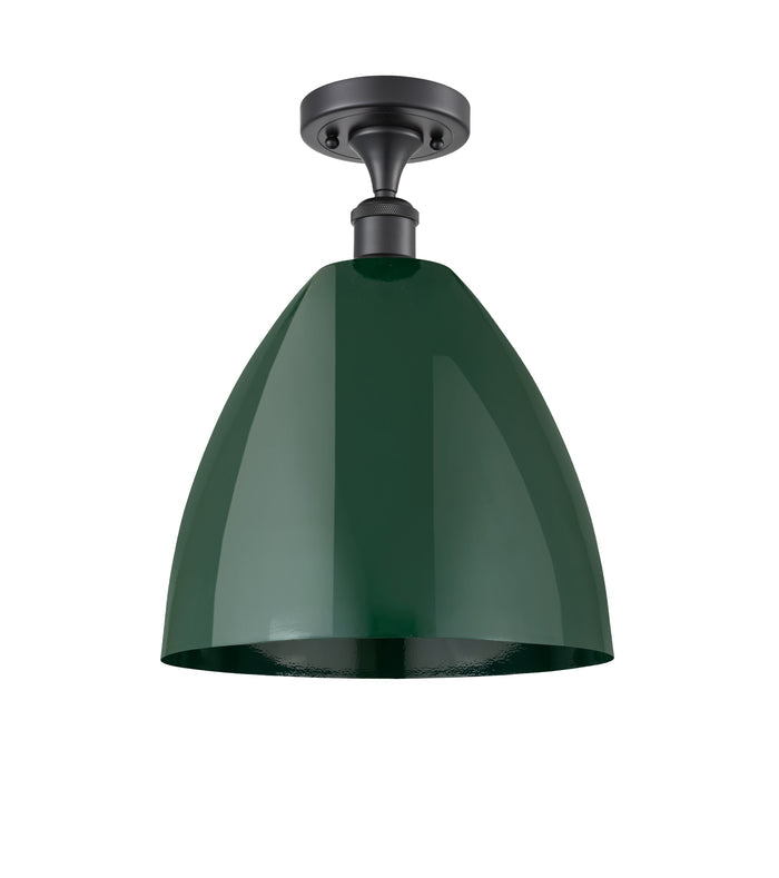Edison Semi-Flush Mount Brushed Nickel