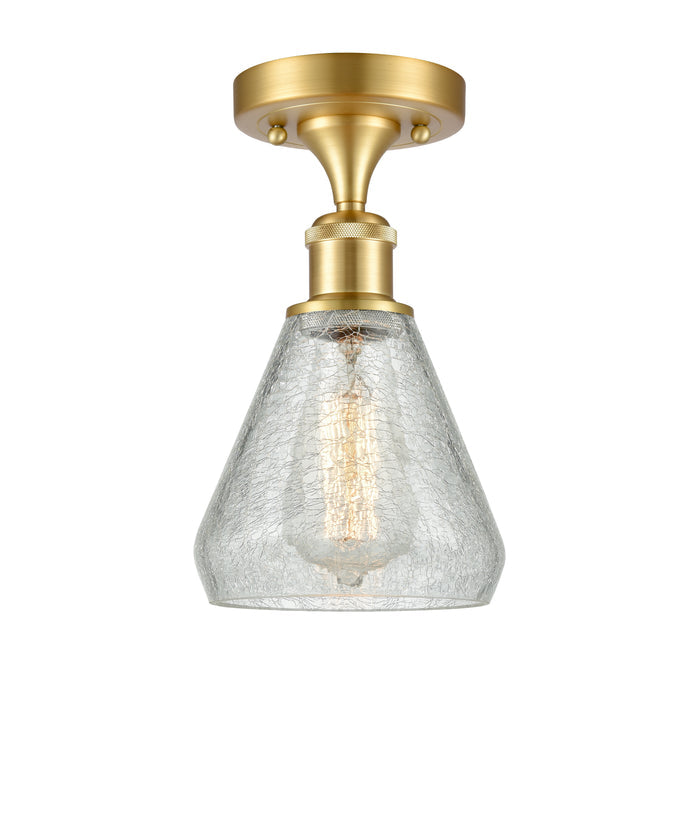 Satin Gold / Clear Crackle