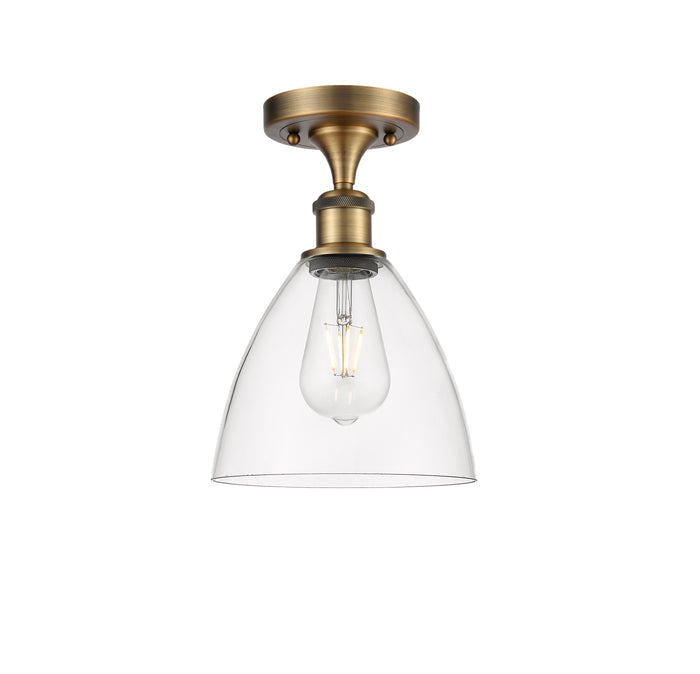 Brushed Brass / Clear