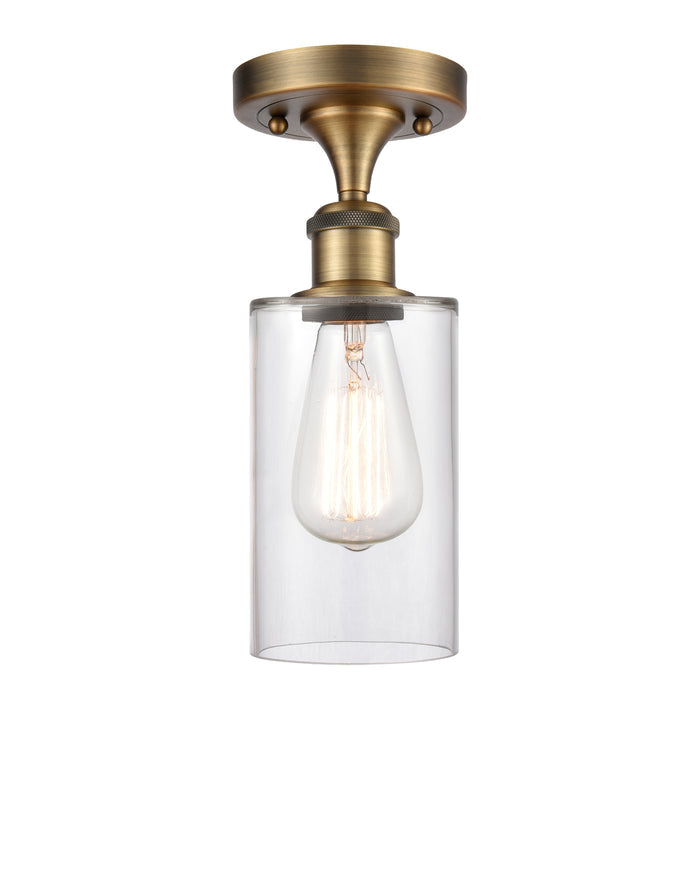 Brushed Brass / Clear