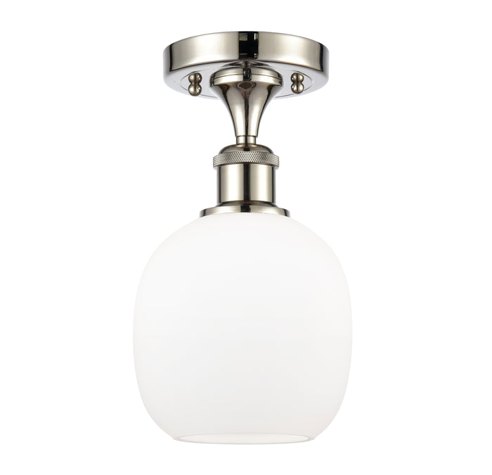 Polished Nickel / Matte White