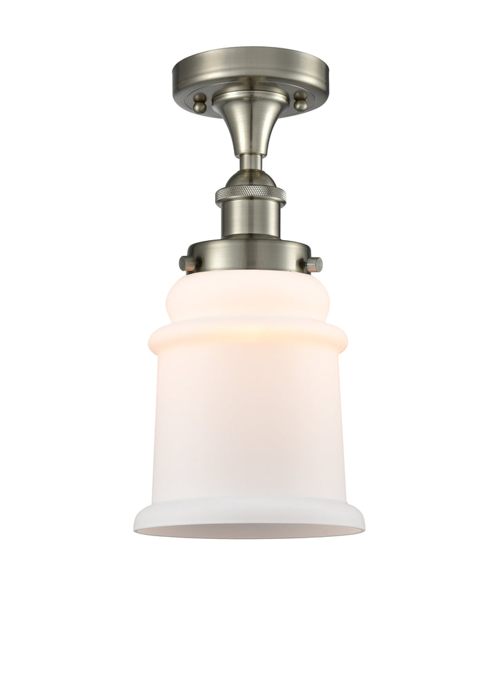 Brushed Satin Nickel / Matte White