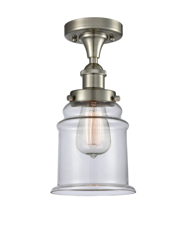 Brushed Satin Nickel / Clear