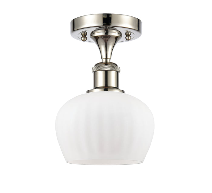 Polished Nickel / Matte White