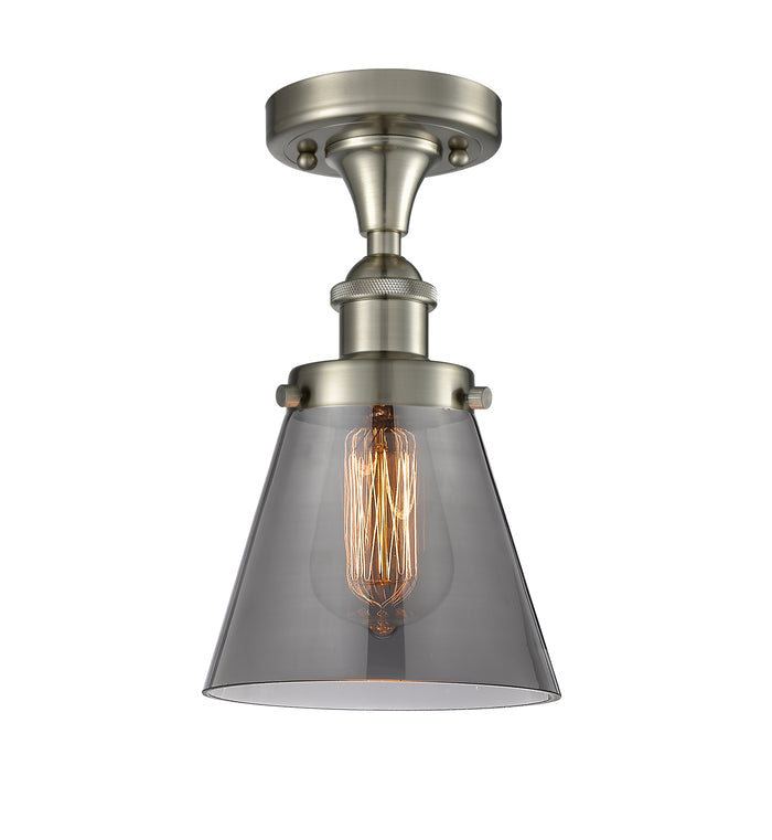 Brushed Satin Nickel / Light Smoke