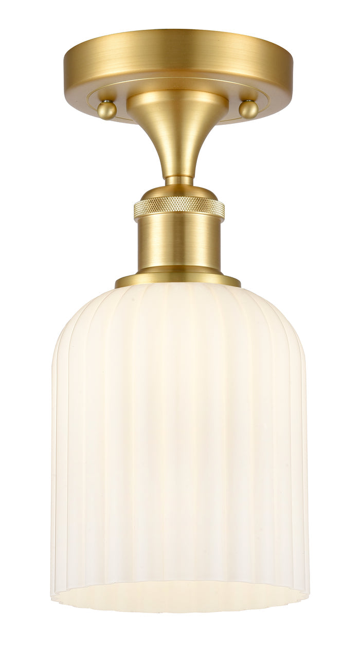 Satin Gold / Gloss White