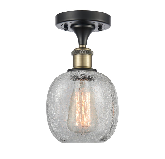 Black Antique Brass / Clear Crackle