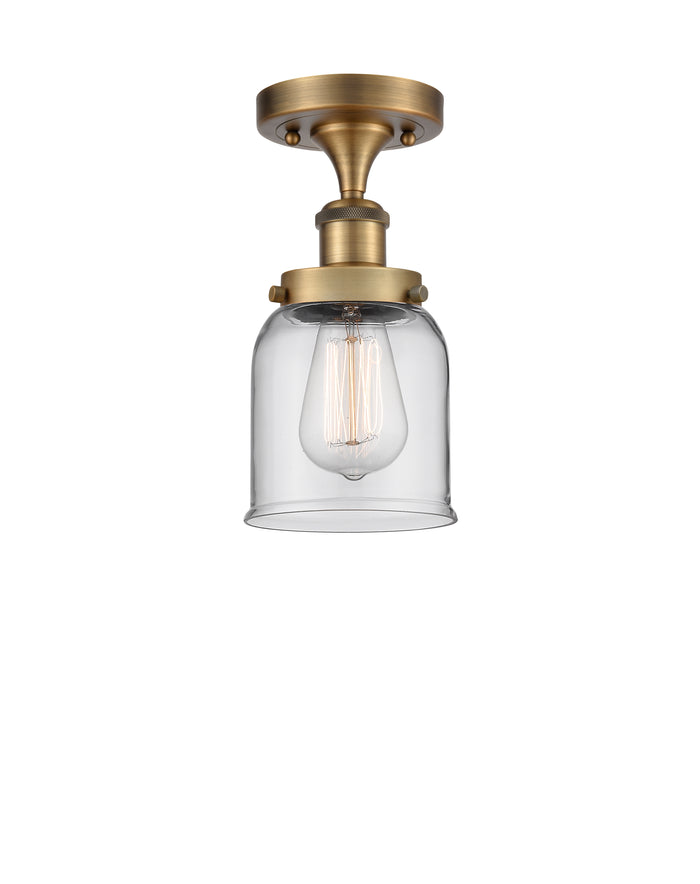 Brushed Brass / Clear