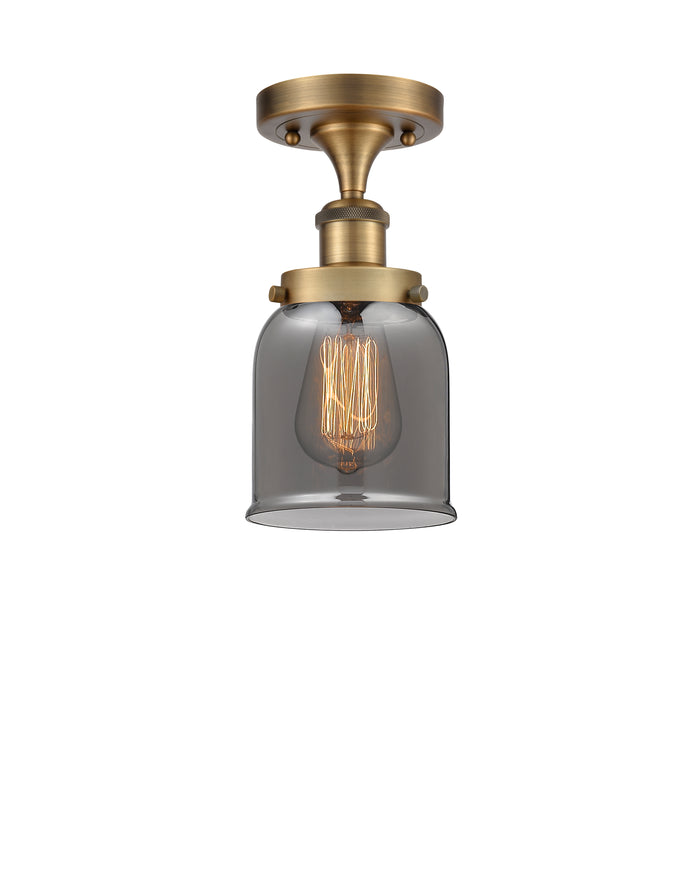 Brushed Brass / Light Smoke