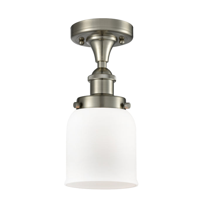 Brushed Satin Nickel / Matte White