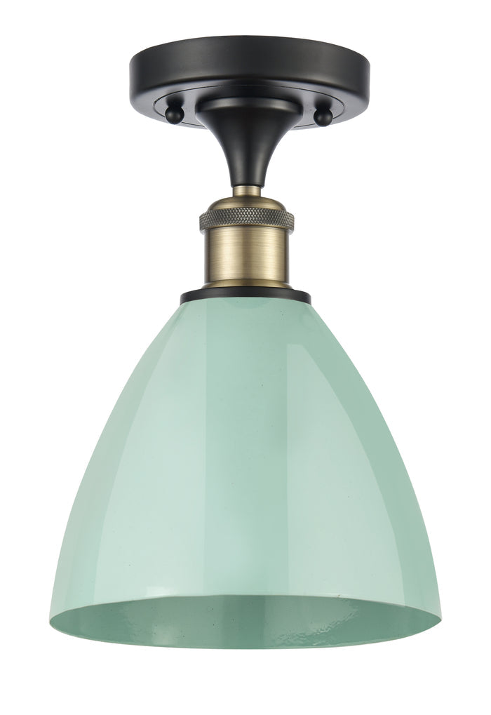 Black Antique Brass / Seafoam