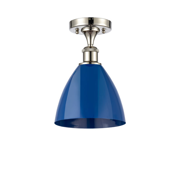 Polished Nickel / Blue