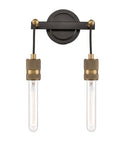Ellis Sconce Cast Brass Steel Industrial
