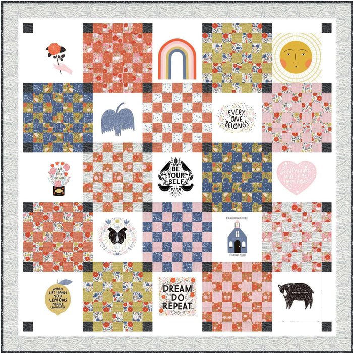 Every Patch Belongs Quilt Pattern - PDF - Gingiber