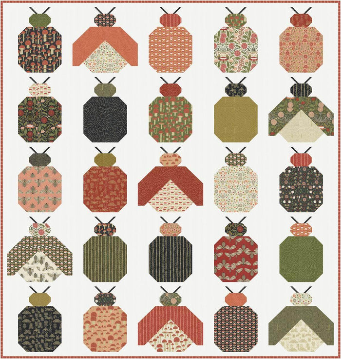 Fluttering Quilt Pattern - PDF - Gingiber