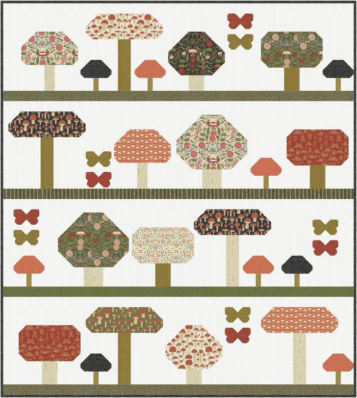 Forage Quilt Pattern - Gingiber