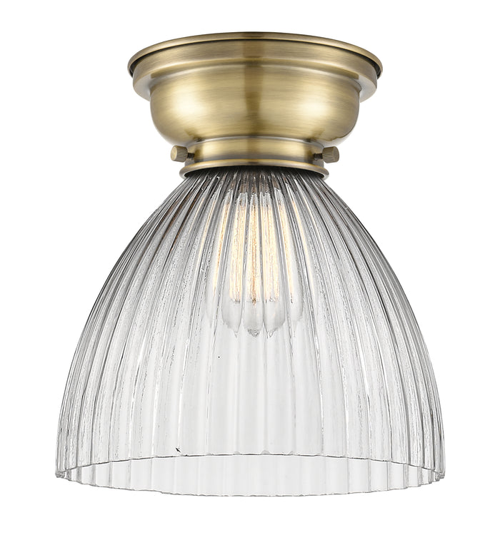 Franklin Flush Mount Brushed Satin Nickel Glass
