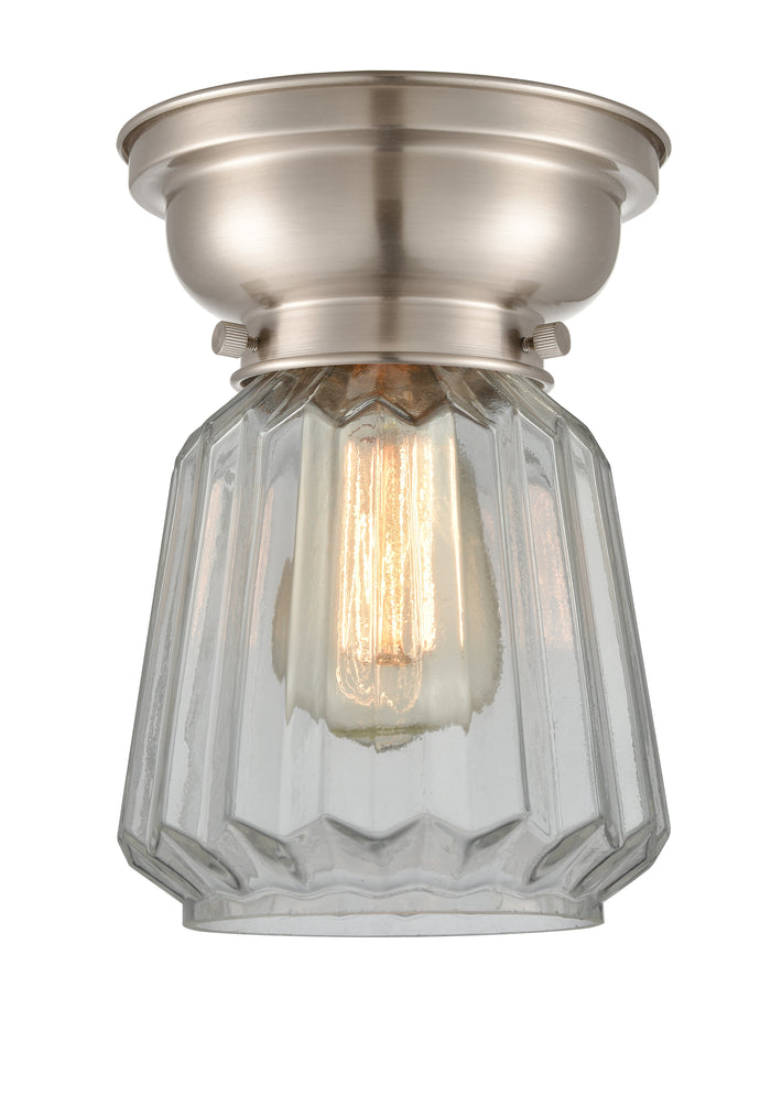 Brushed Satin Nickel / Clear