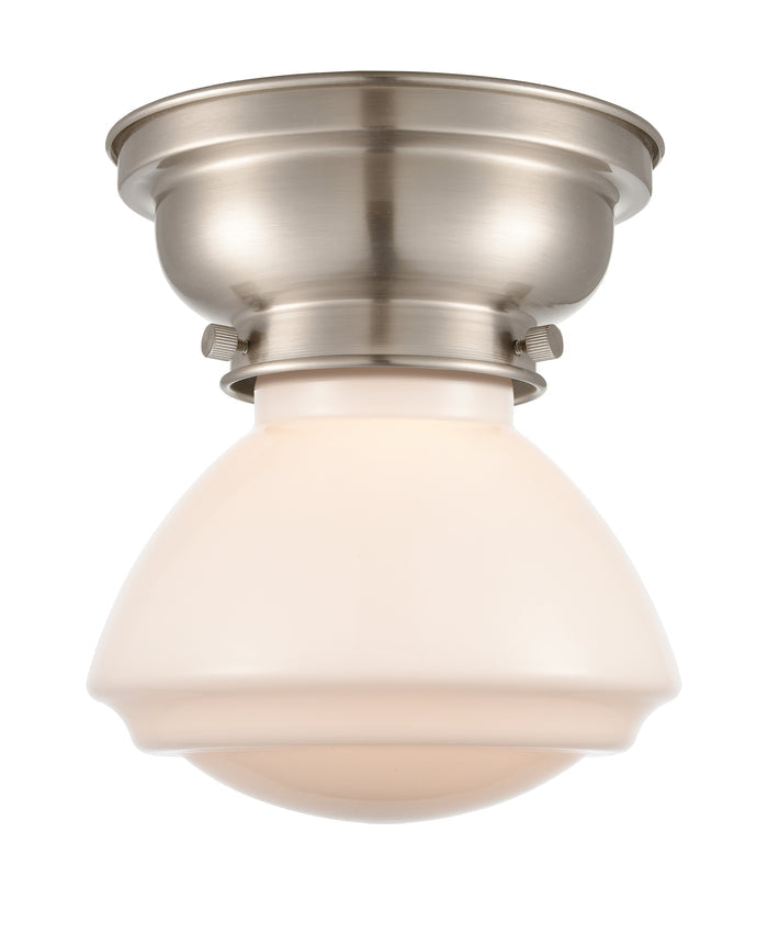Brushed Satin Nickel / Matte White