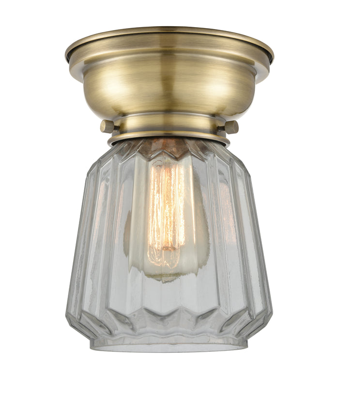 Franklin Flush Mount Brushed Satin Nickel