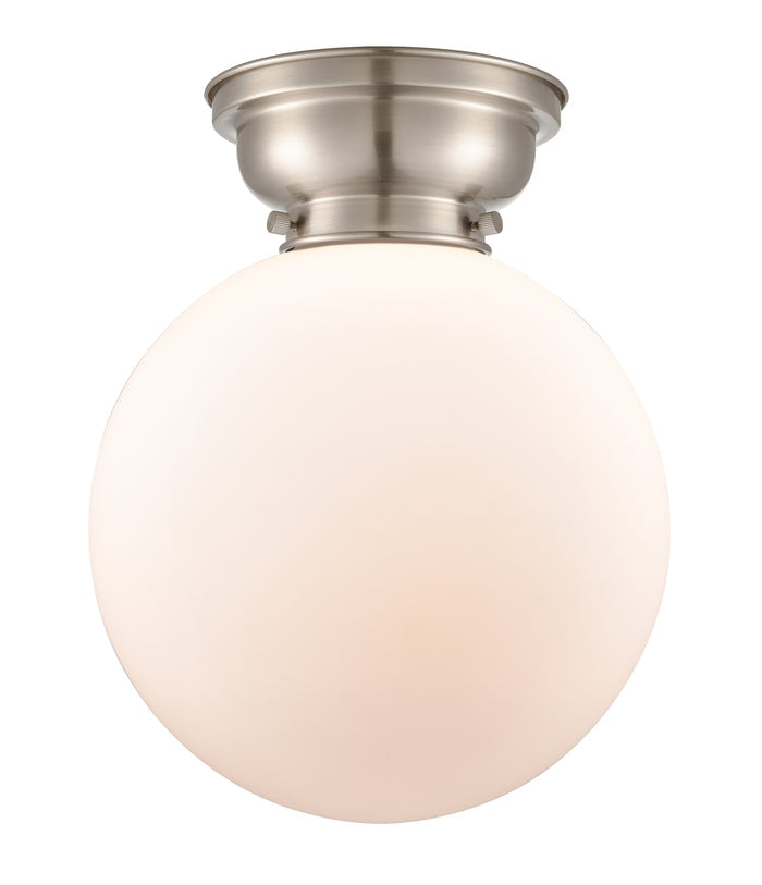 Brushed Satin Nickel / Matte White