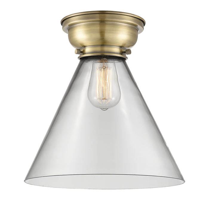 Franklin Flush Mount Brushed Satin Nickel
