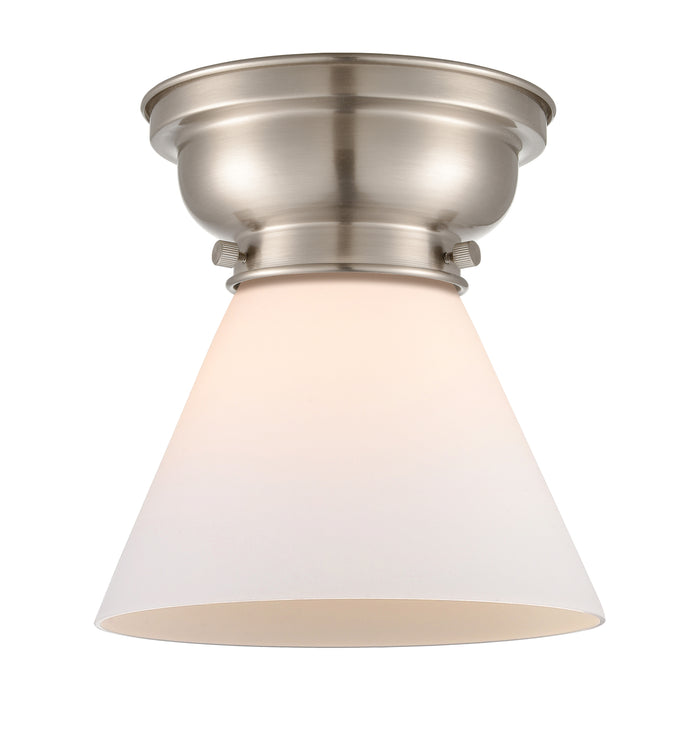 Brushed Satin Nickel / Matte White