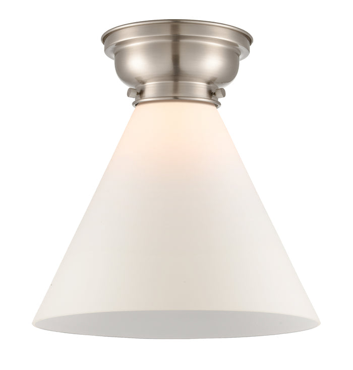 Brushed Satin Nickel / Matte White