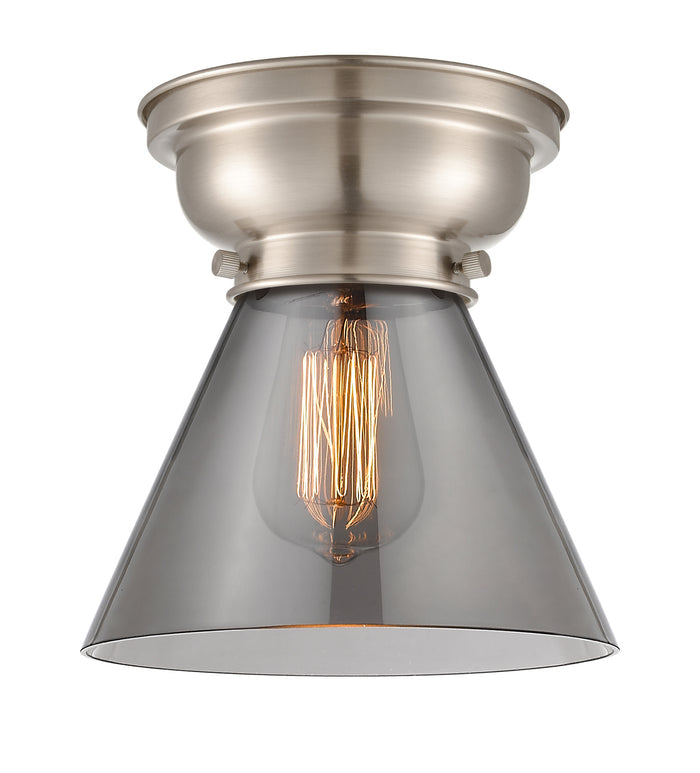 Brushed Satin Nickel / Light Smoke
