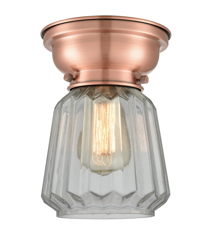Franklin Flush Mount Brushed Satin Nickel