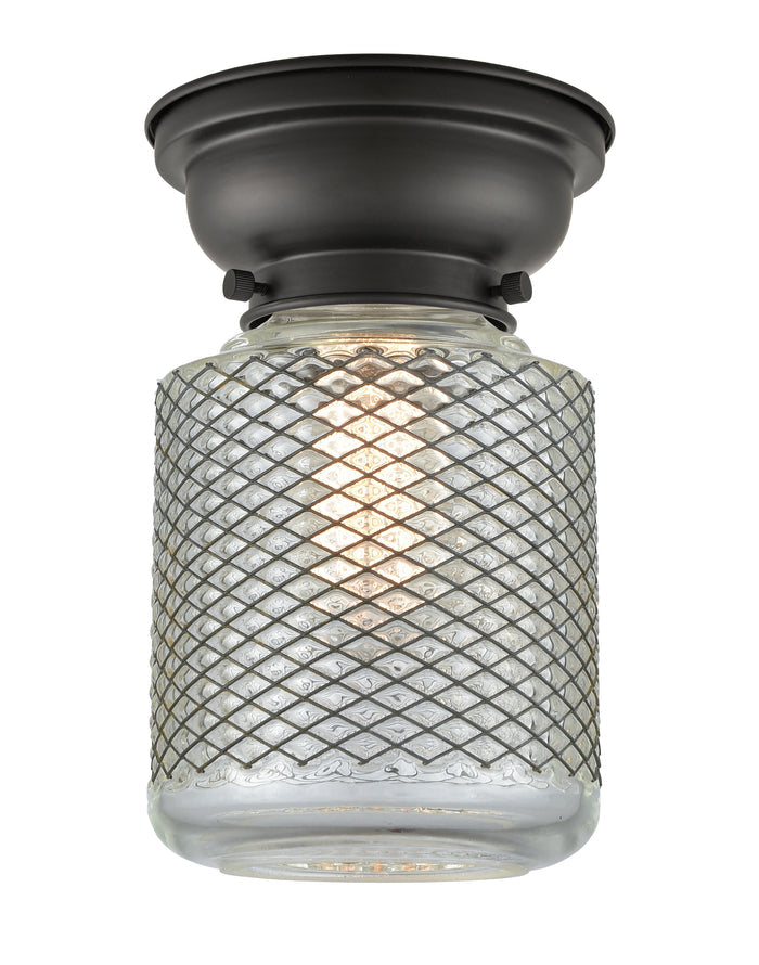 Franklin Flush Mount Brushed Satin Nickel