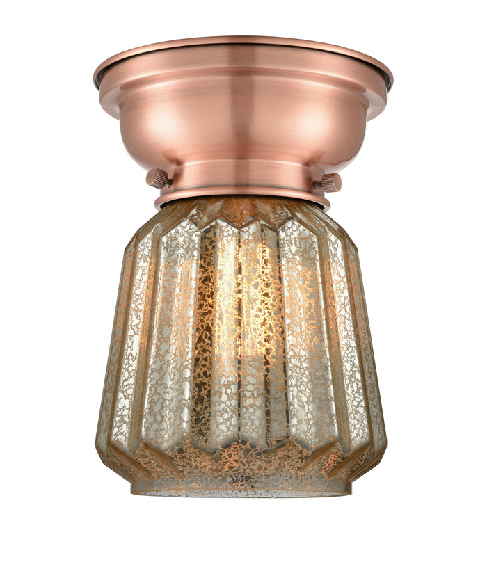 Franklin Flush Mount Brushed Satin Nickel