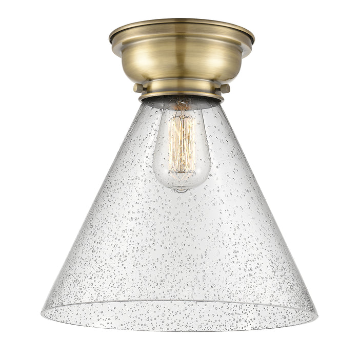 Franklin Flush Mount Brushed Satin Nickel