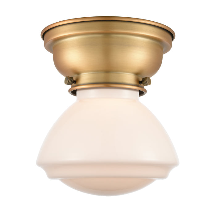 Franklin Flush Mount Brushed Satin Nickel