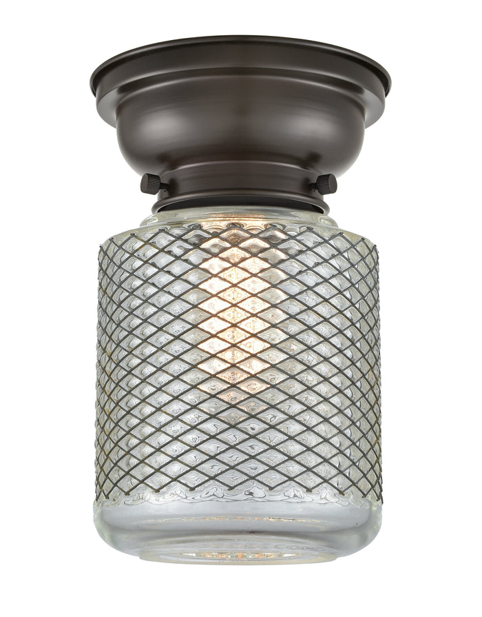 Franklin Flush Mount Brushed Satin Nickel