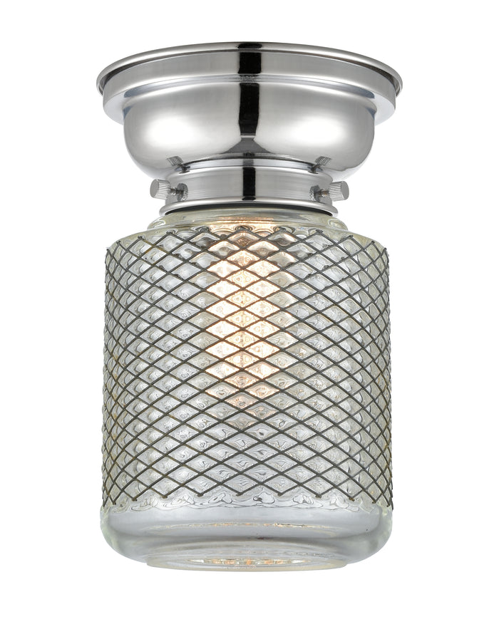 Franklin Flush Mount Brushed Satin Nickel
