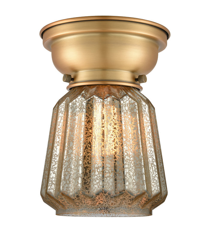 Franklin Flush Mount Brushed Satin Nickel