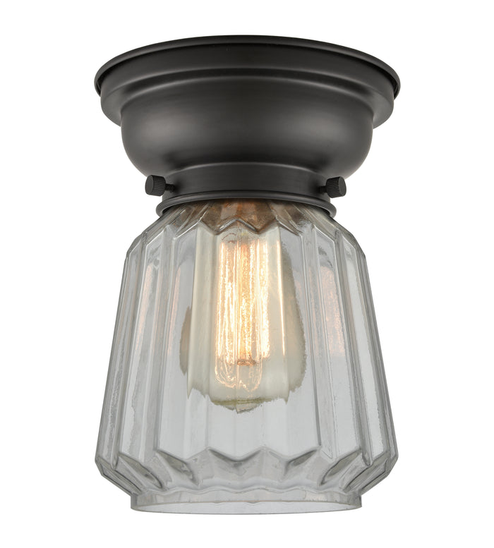 Franklin Flush Mount Brushed Satin Nickel