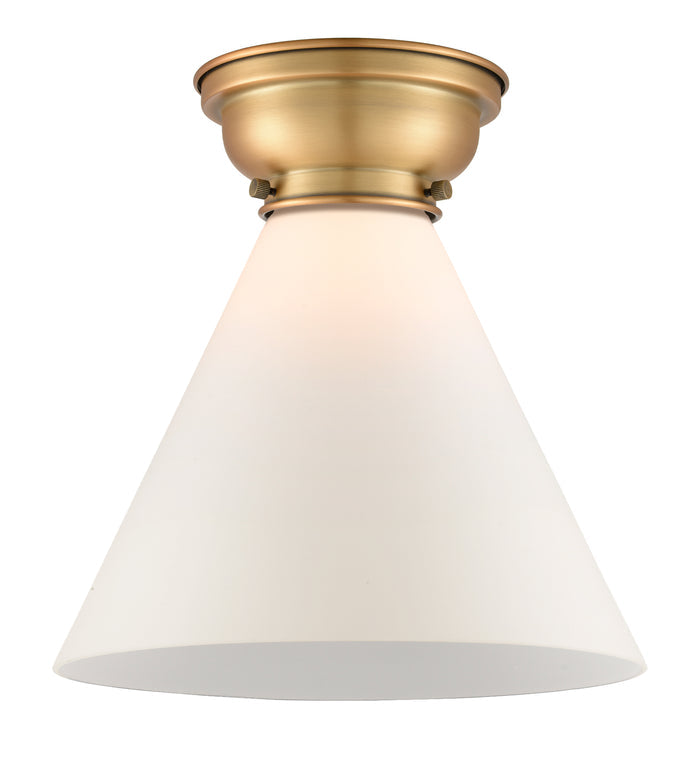 Brushed Brass / Matte White