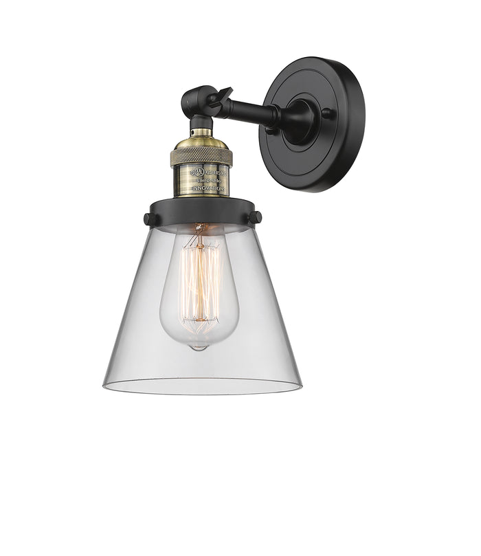 Black Antique Brass / Clear