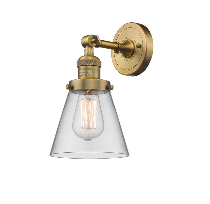 Brushed Brass / Clear