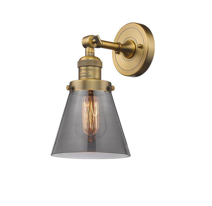 Brushed Brass / Light Smoke